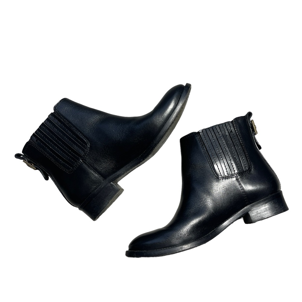 Tory Burch The Wade Black Chelsea Ankle Booties 6